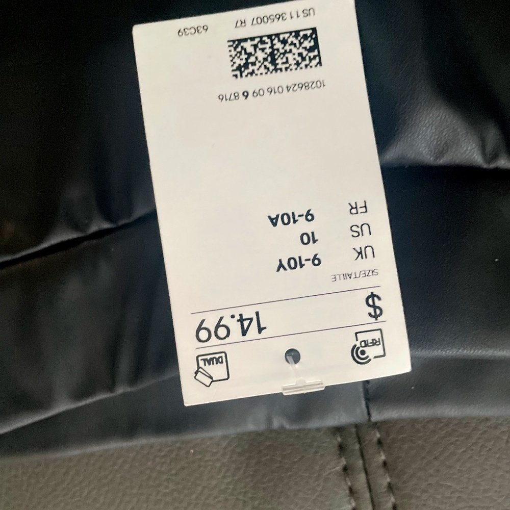 Girl's Faux Leather Pants - NWT